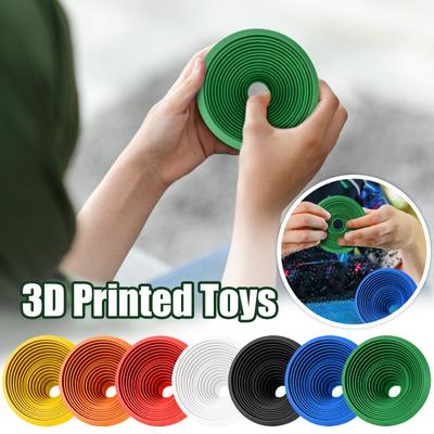 3D Printed Circular Toys For Children And Adults, Focused Toys For Stress Relief And Relaxation