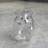 Pet Shaped Hamster Hair Storage Hair Container Pet Hair Memorial Keyring  Jewelry Gift