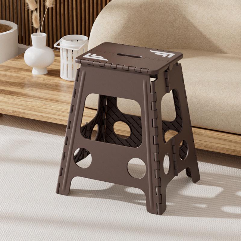 Qinkang Portable Folding Mini Stool for Adults & Kids - Outdoor Camping & Household Use