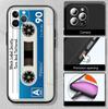 Cassette Vintage Tape Phone Case for Redmi Note 12 12S 12C 13 13C 13R 14 14S 14R 14C 11A 13X A3 A3X A4 A5 Pro Max Plus