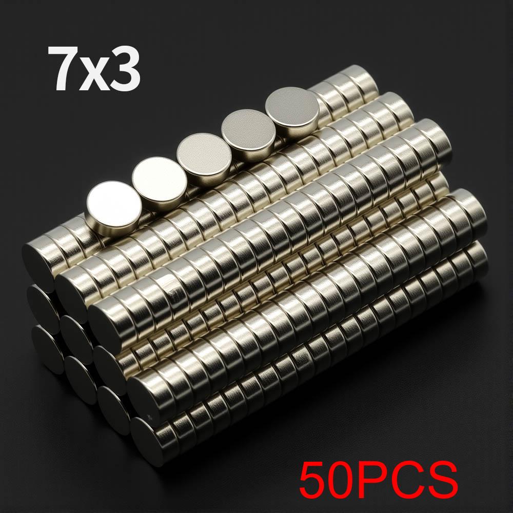 Powerful Neodymium Magnet N35 NdfeB Permanent Magnetic imanes Round Super Strong Fridge Magnets DIY 3x3 6x3 10x3 15x3 20x3mm
