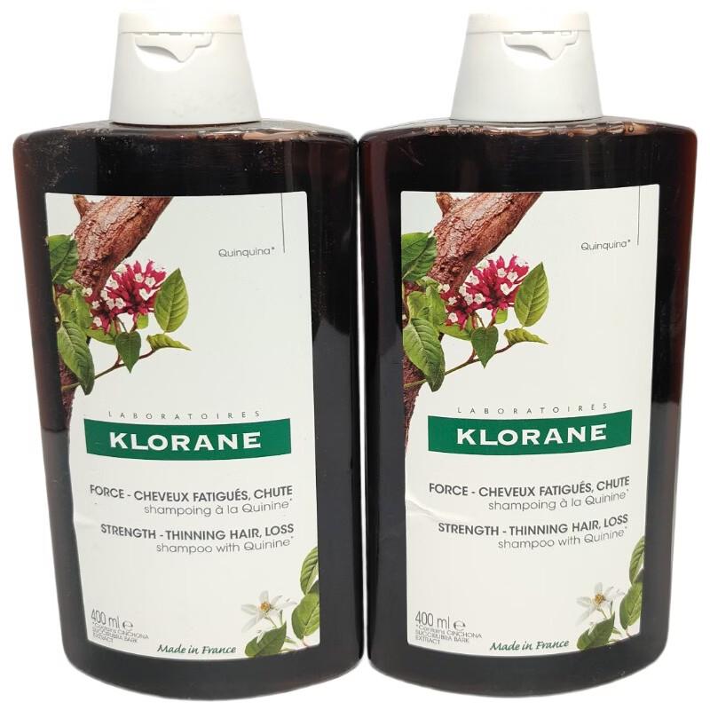 Klorane Quinine Anti-Hair Loss Shampoo (2 x 400ml)