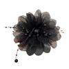 Bequeme Leichte Haarspange Mit Pfingstrosen-Design Federakzent Sicherer Halt Styling-Werkzeug