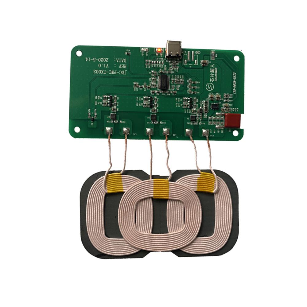 12V 5V 2A Qi Wireless Fast Charger Charging Transmitter Module Circuit Board 5W/10W/15W/18W/20W + Coil FOR CAR iPhone
