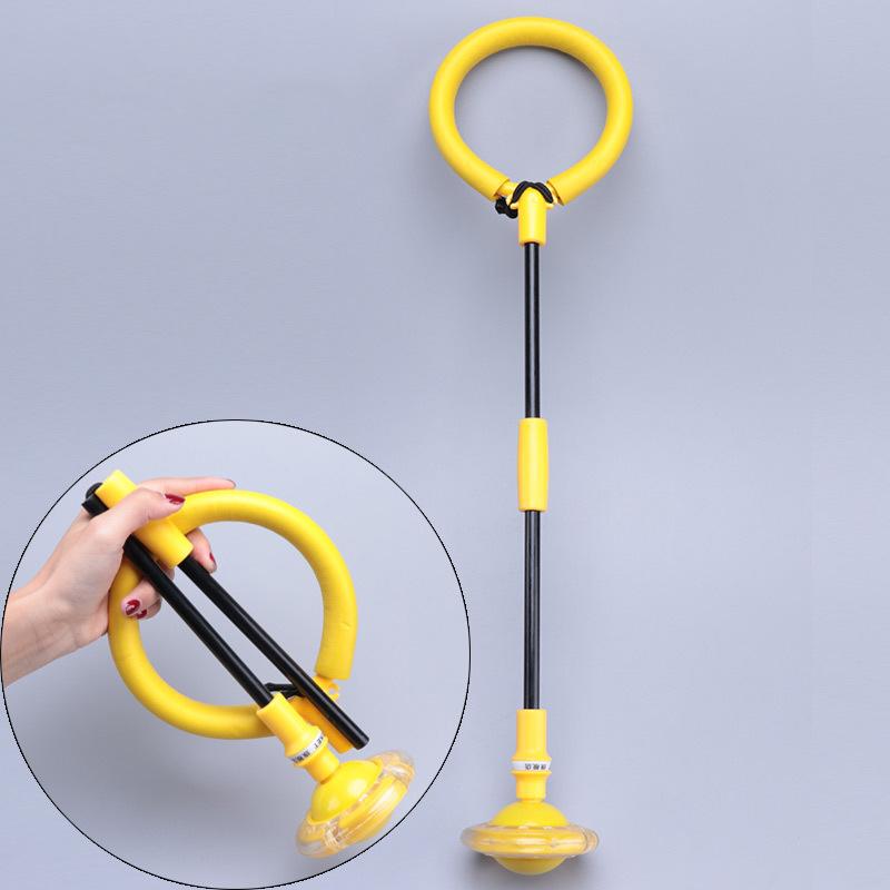 1Pcs Children Flashing Jump Ring Sports Bouncing Ball Foldable Flashing Bouncing Ball Suitable For Children Or Adults Skill Game