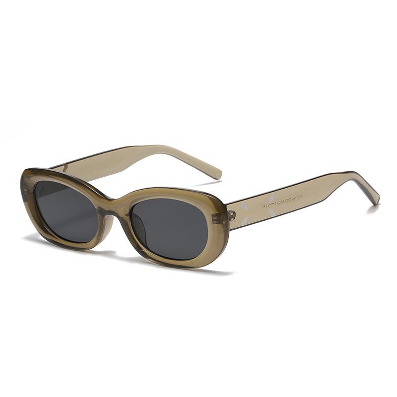 4713 New Oval Sunglasses European And American Ins Versatile Glasses 2024 Cross-Border Street Sunglasses Sunglasses