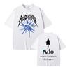 Ado World Tour 2025 Hibana Koszulka Letnia Męska Damska Moda Japoński Styl Koszulka Unisex Casual Bawełniana Koszulka z Krótkim Rękawem