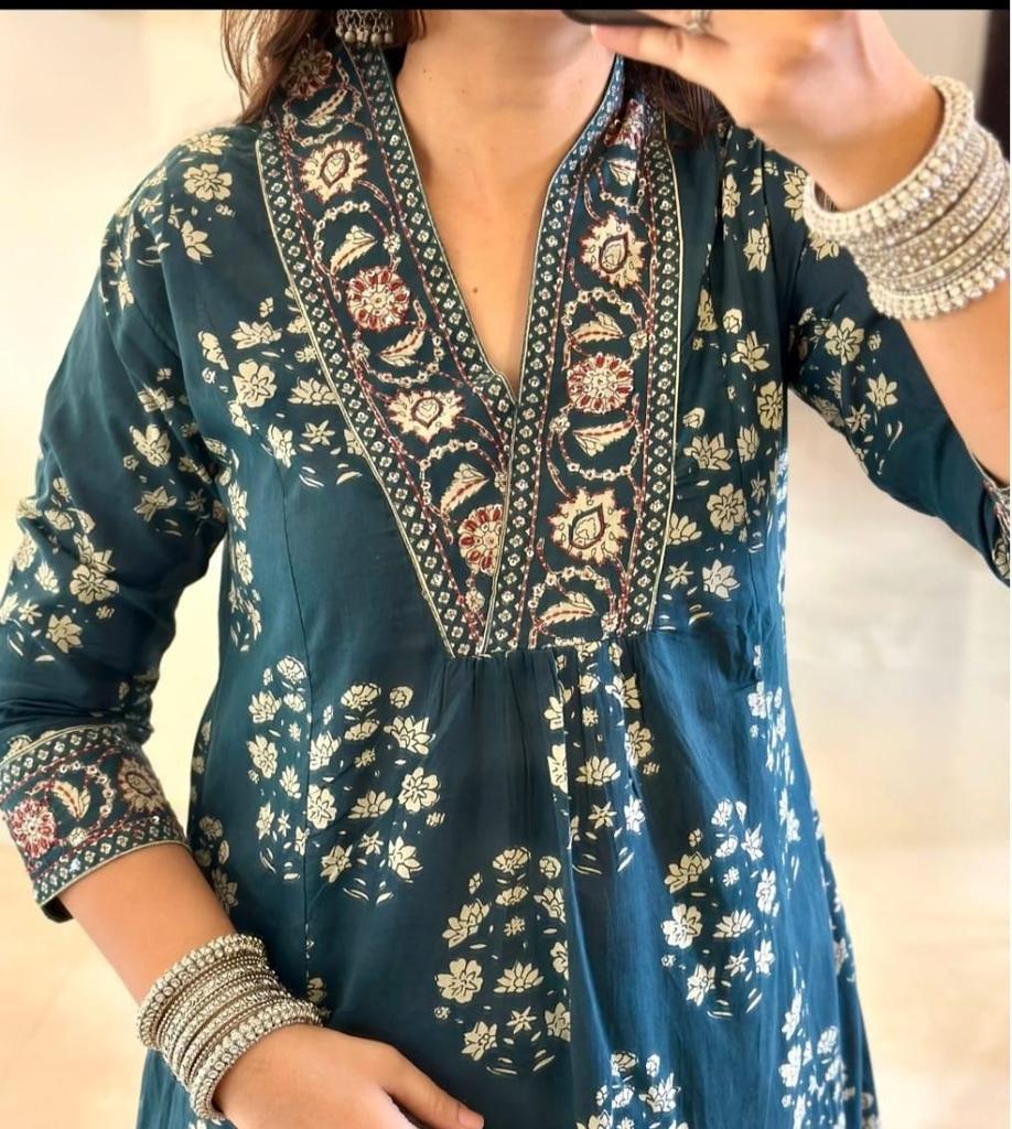 Designer Party Wear Top Tunic Kurta Pant Dupatta Set Indian Pakistani Women Salwar Kameez Kurti