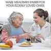 Washable Silicone Adult For Elderly, Adjustable Silicone Adult Bib, Waterproof Bib For Elderly With Crumb Catcher,feeding For Elderly Disab