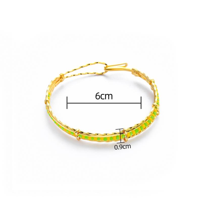 Neu Edelstahl Schmuck Grün und Gelb Farbe Orula Armband Mix Perlen Unisex Shango Ochun Armreif Für Frauen