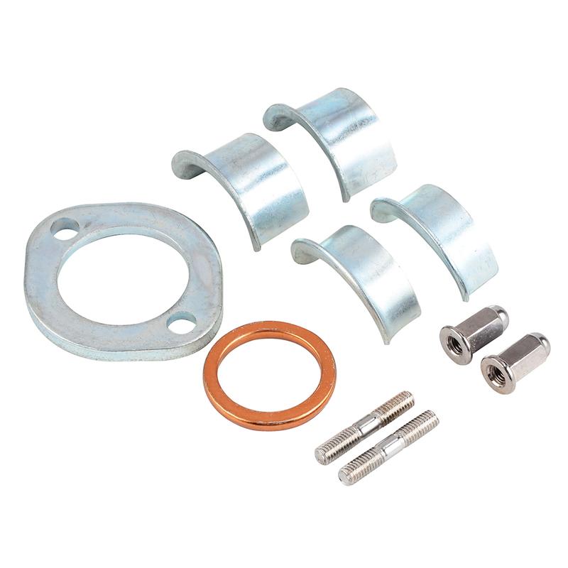 Exhaust Collets Collars Clamp Fastener Bolt Holder Kit For Honda CG125 CB XL XL185 125S