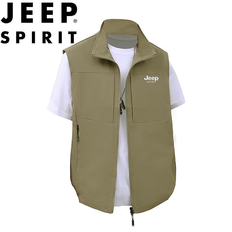 JEEP SPIRIT Herren Freizeit-Outdoor-Weste