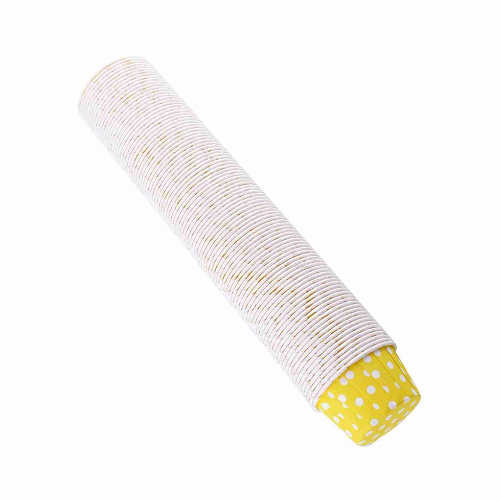 100pcs Paper Cake Cupcake Liner Case Wrapper Muffin Baking Cup for Party Wedding XMAS 8 Colors
