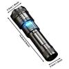 9900LMStrong Light Long-distance Flashlight Multifunctional Telescopic Zoom Spotlight Digital Battery Display Portable Torch