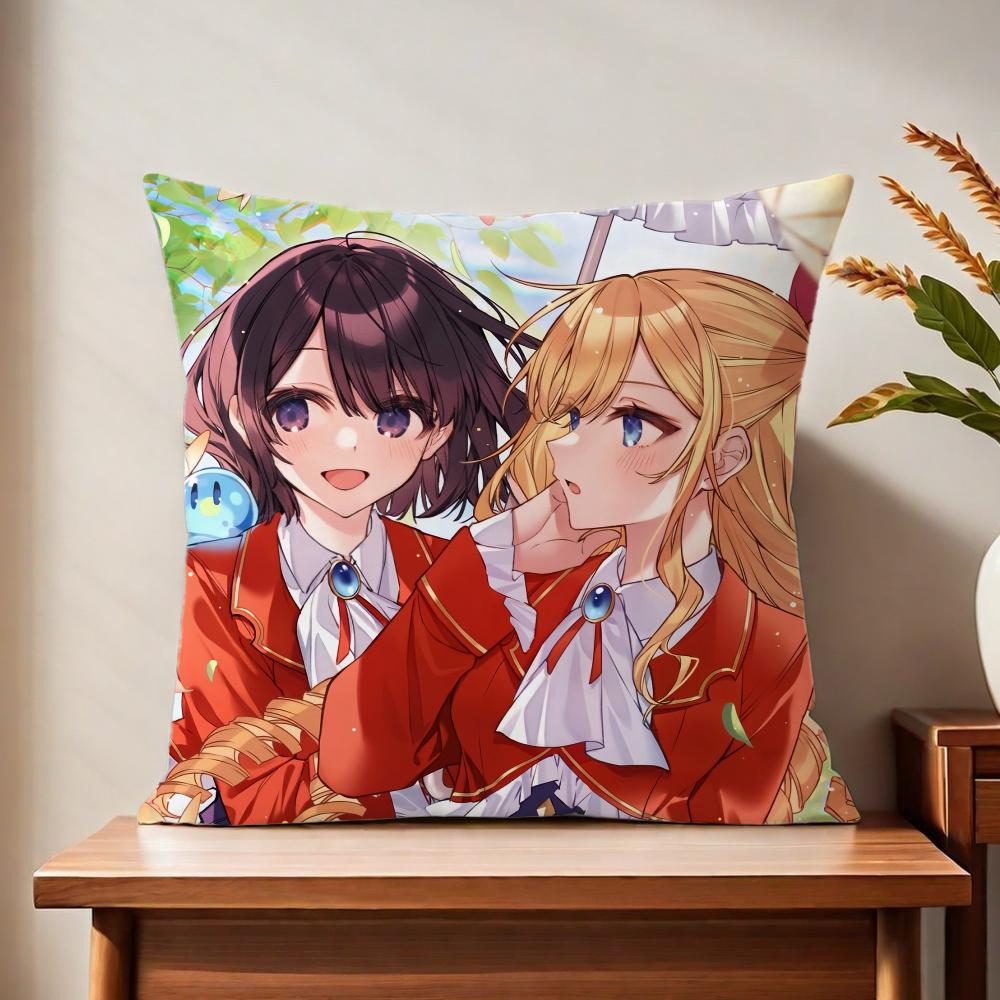 

Vvillainess anime cute cushion cover For Pillow Printing Sofa Decoration Home Car Room Coffee Shop Office Nordic Simplicity 30x30 cm