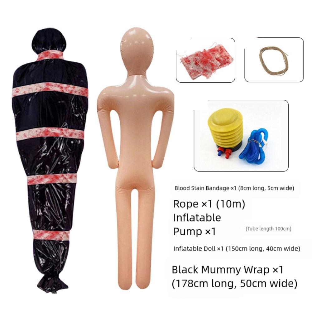 

Inflatable Hanging Corpse Set For Outdoor Halloween Party House Yard Halloween Decorations Wedding Navidad Hogar