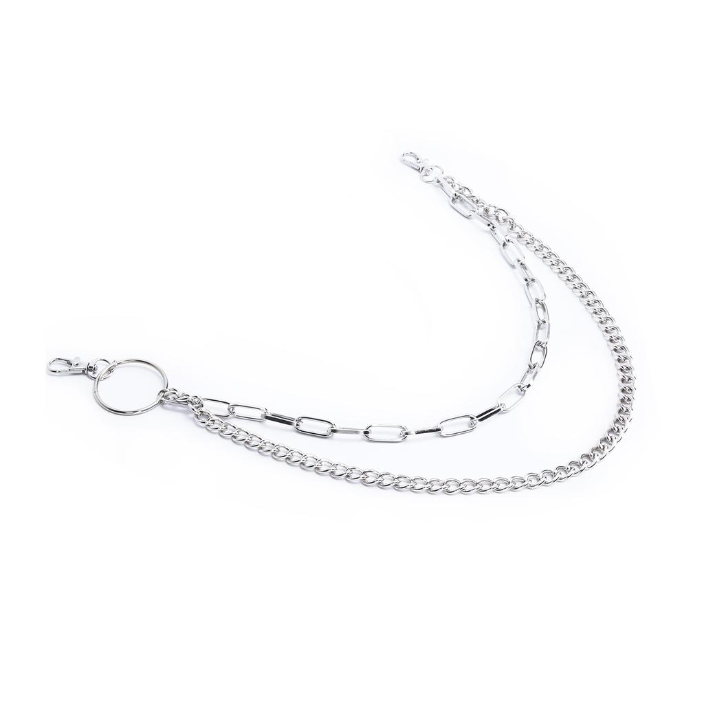 Pants Chain Multifunction Personality Fashion Chain Belt for Pants Decoration Hip Hop Jewelry