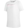 Emporio Armani EA7 SS23 Letter Logo Round Neck Pullover Short Sleeve T-Shirt Women tops White 3RTT13-TJFKZ-0193