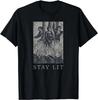Occult Stay Lit Satan Devil Hell Unholy Antichrist Witch Short Sleeve T-Shirt Women Shirts for Women Gothic Y2k Top 50749