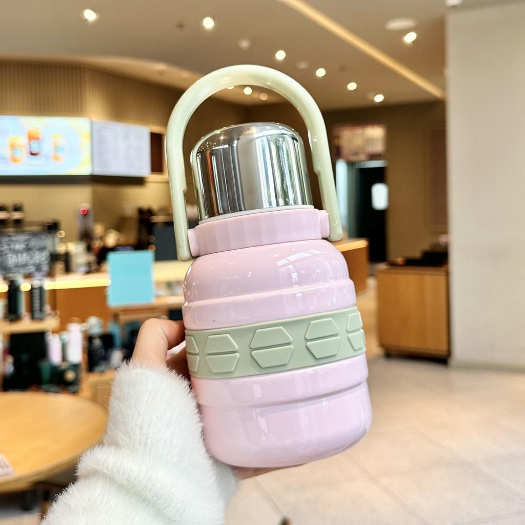Travel Portable Insulated Mug With Straw Lock For Office And Outdoors
