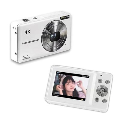 4K/30FPS Digital Camera 64MP Digital Video Camera 2.88 Inch Screen 18X Digital Zoom Built-in