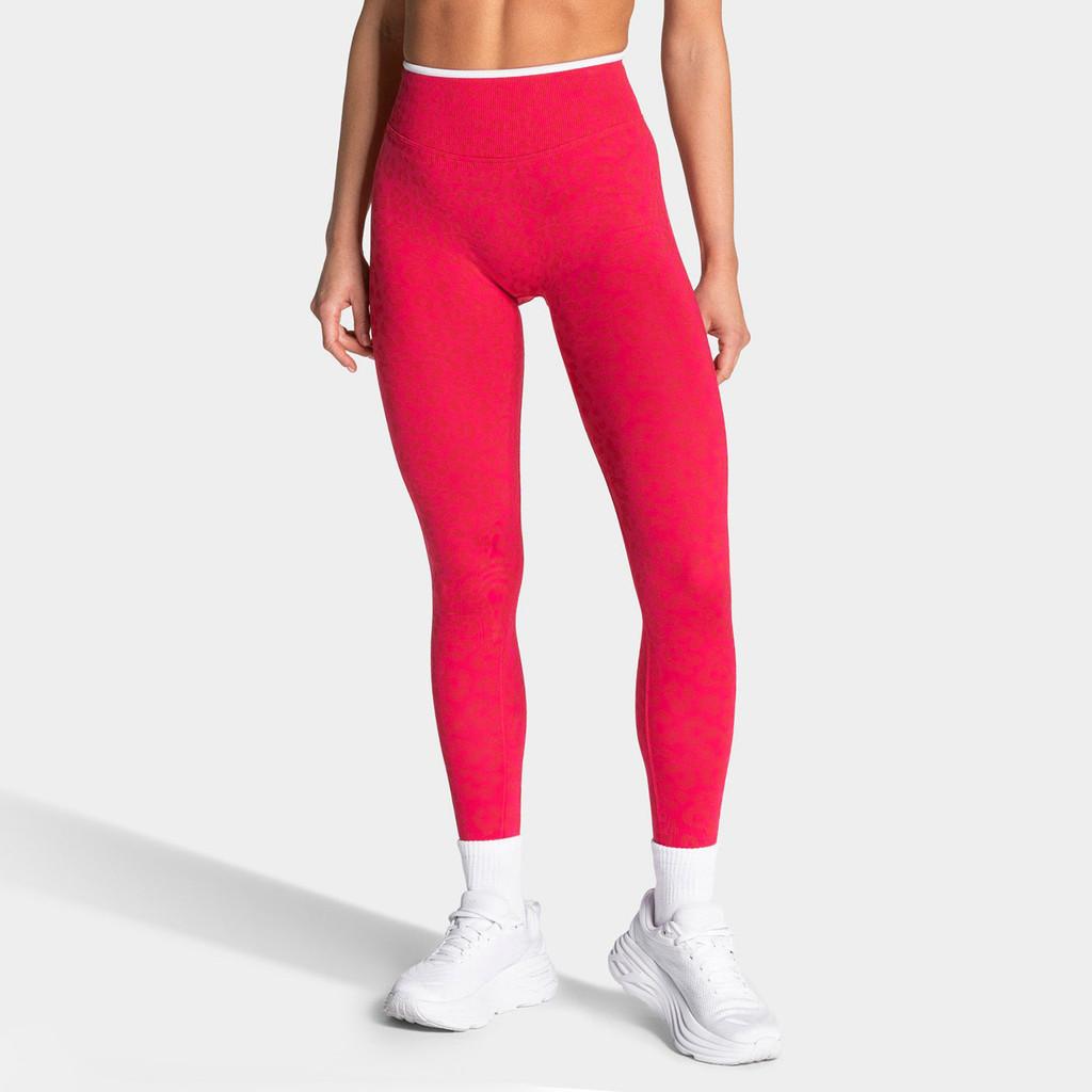 Pantaloni da Yoga Stampa Leopardo da Donna Vita Alta Senza Cuciture Controllo Pancia Leggings Fitness per Corsa e Palestra