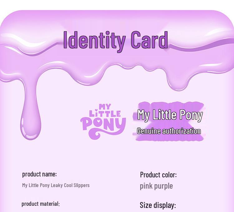 My Little Pony Girls' Summer Flip-Flops: Non-Slip, Outdoor & Bathroom Sandals