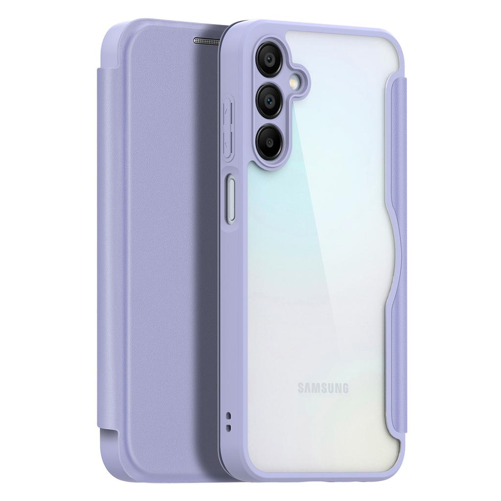 DUX DUCIS Skin X Pro for Samsung Galaxy A15 4G/A15 5G Leather Case Card Slots Flip Phone Cover