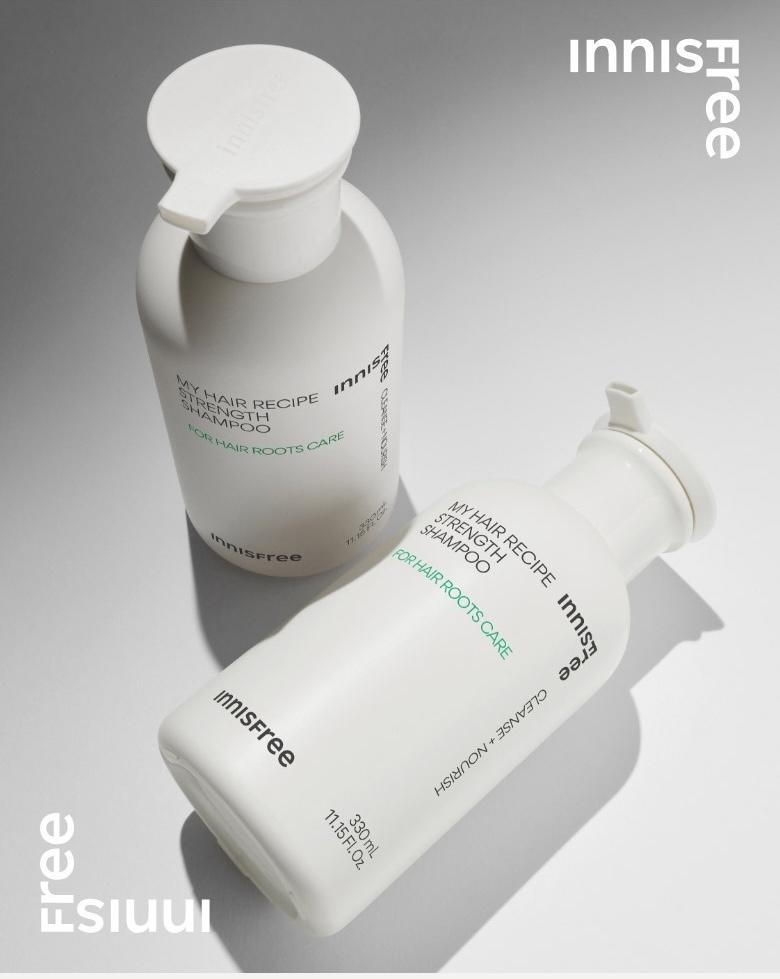 Innisfree My Hair Recipe Strength Shampoo Root Nourishing Scalp Care 330ml
