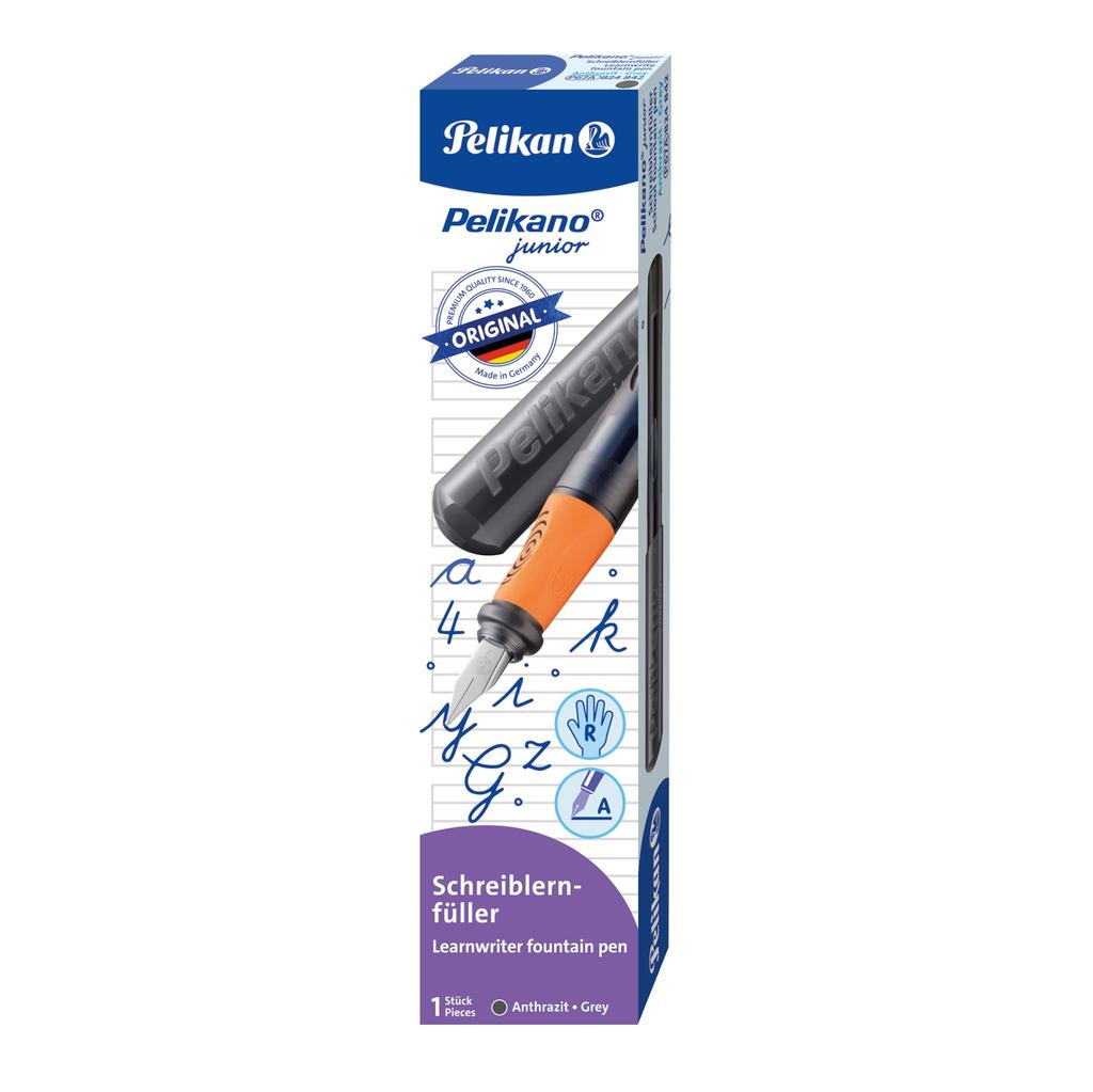 Pelikan Pelikan Vulpen Een Pelikan Junior Antraciet (Officiële import)