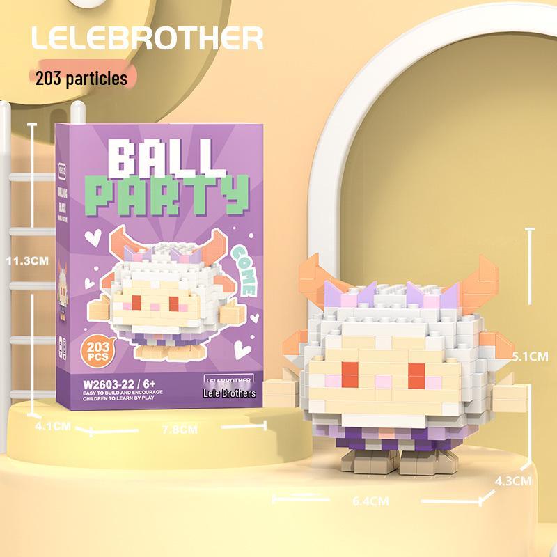 Compatible Lego Cartoon Figurine Building Blocks - Educational Toys for Children, Blind Box Gift