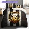 Biancheria da letto con motivo PAOK FC Decorazione per la casa Regalo di compleanno (1 * copripiumino + 2 * federa, senza nucleo)