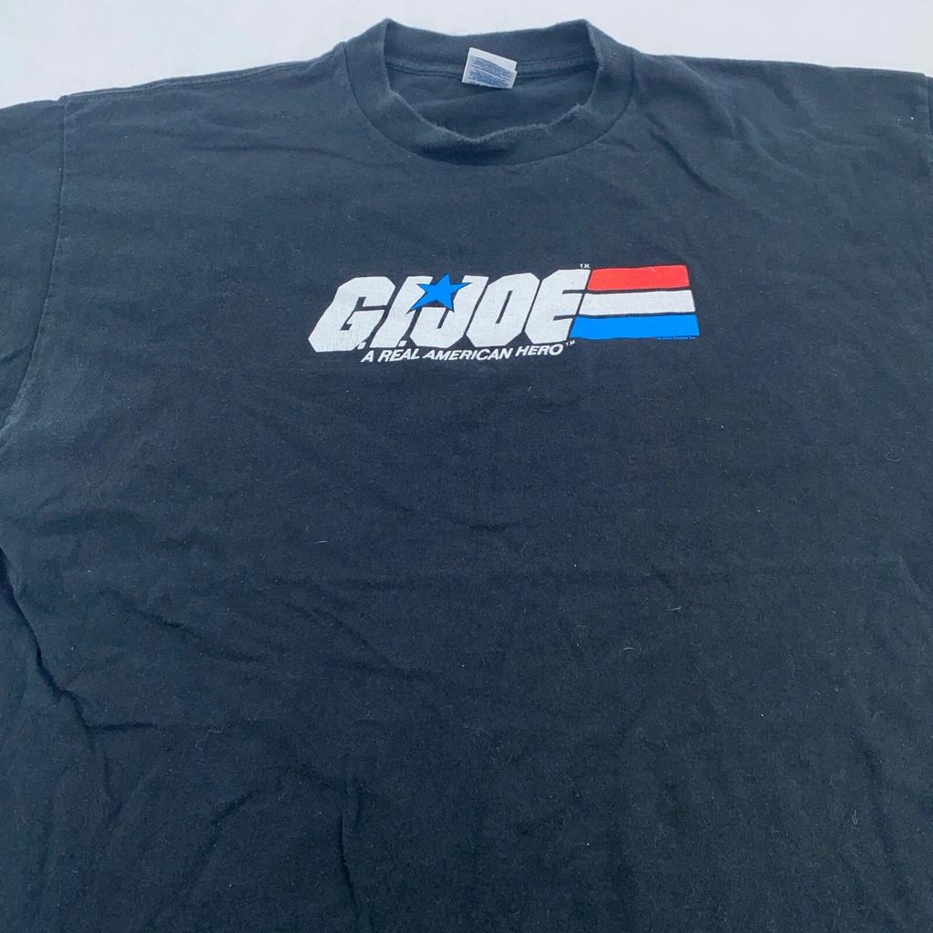 Vintage 90s G.I. JOE A REAL AMERICAN HERO T-Shirt LARGE/XL Cartoon Toy