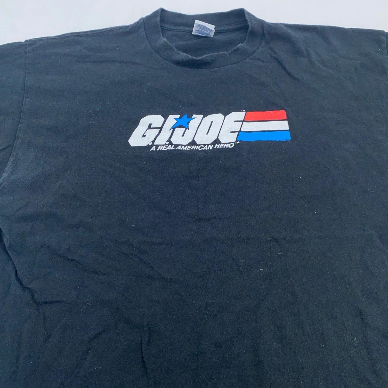 vintage 90s G.I. JOE A REAL AMERICAN HERO T-Shirt LARGE/XL cartoon toy XL