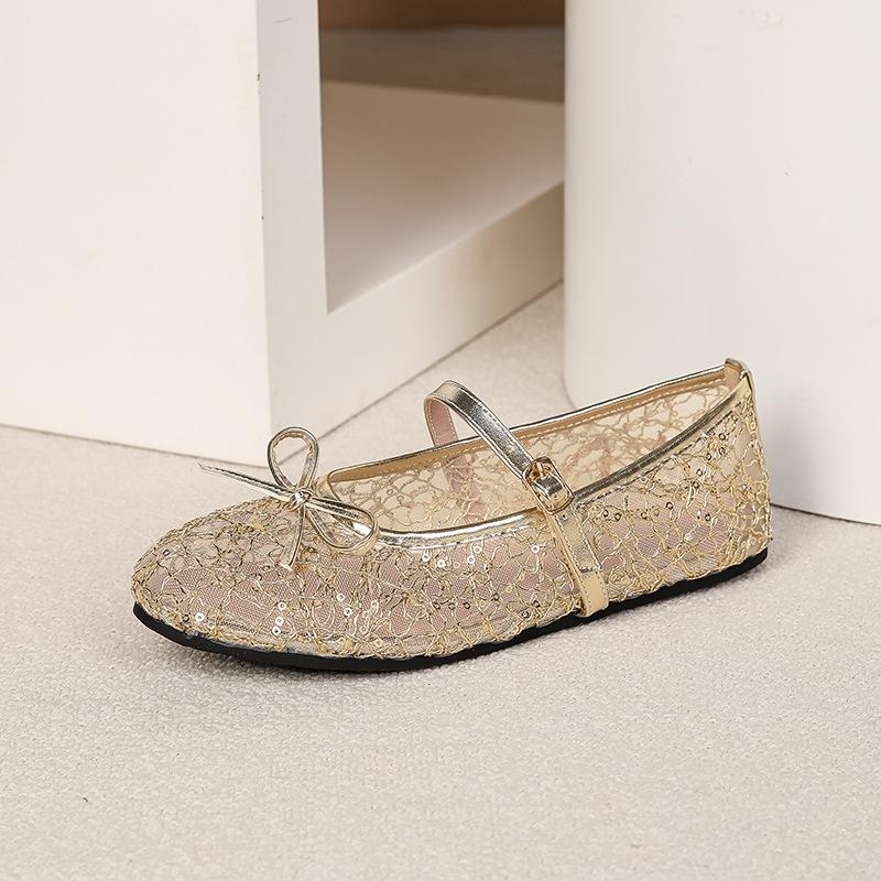 Scarpe basse da donna, Scarpe da ballo in rete, Scarpe Mary Jane, Slip-on, Casual, Traspiranti, Scarpe da ballerina, Scarpe da donna estive, Punta rotonda chiusa, Scarpe Mary Jane, Scarpe eleganti