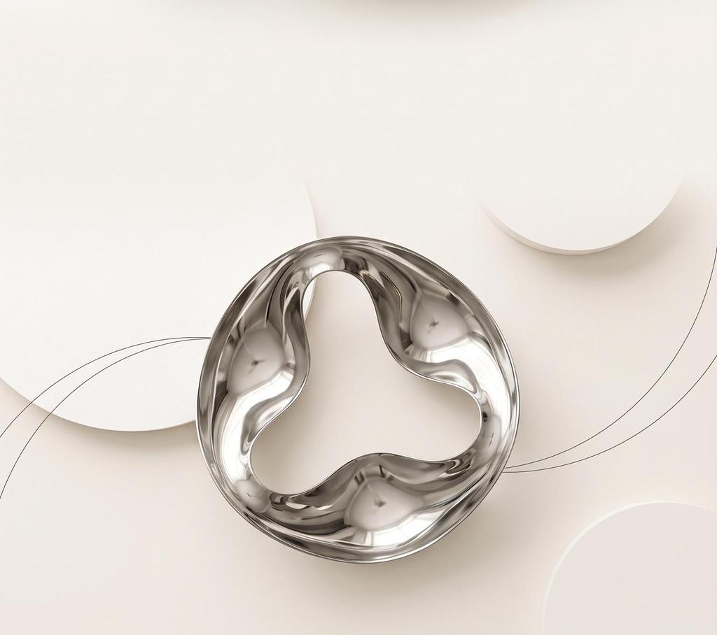 Elegant Twisted Metal Jewelry Display Tray - Streamlined Design for Exhibitions