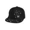 Pentagram Point Diamond Cowboy Hat Retro Washed Baseball Cap Diamond Cowboy Cap Couple Sunshade Baseball Cap Cotton