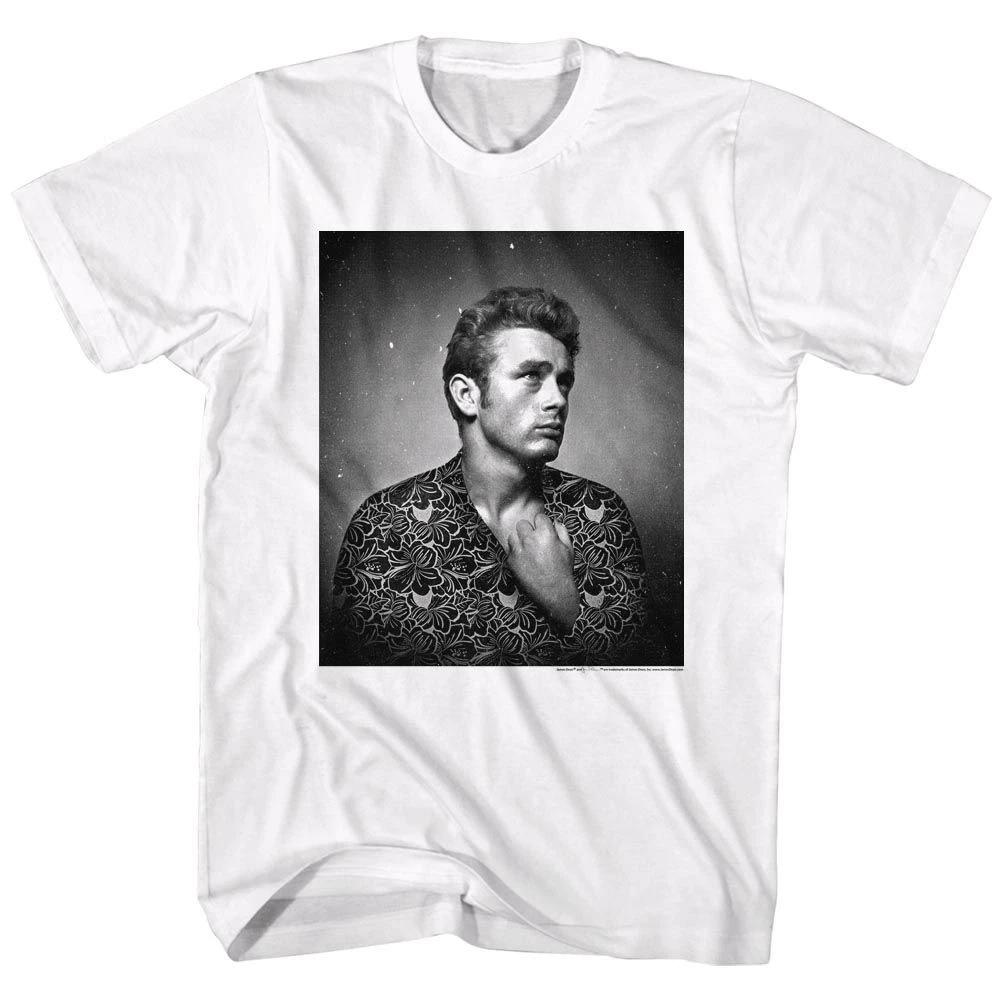 James Dean Flower Print White Icon Children s T-shirt 160