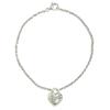 Excellent TIFFANY&Co. Bracelet Full Heart Bracelet Silver AG925 Women Used