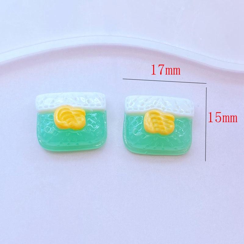 10Pcs New Mini Cute Cosmetics Series Flat Back Resin Scrapbooking DIY Jewelry Craft Decoration Accessorie