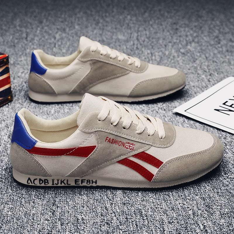 

2025 new summer breathable versatile trendy canvas men s shoes sports and leisure trendy shoes autumn Forrest Gump board shoes 44