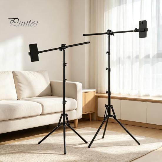 Hairdressing Training Wig Stand 0.5/1.6M Mannequin Head Stand, Height Adjustable Display Tripod for Cosmetology, Training, Styling Hair Perming