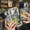 Phone Case: 2D Flat Samsung Galaxy A34 A35 M05 M06 S20 S22 S21 FE Plus 5G Protective Case, Angry Little Turtle, Christmas and Halloween Gift