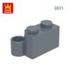 Non-Toxic 122Pcs/Lot 3831 Hinge 1X2 Lower Part Building Blocks Moc Technical Accessories Compatible With Brick Children Toys Gift Box
