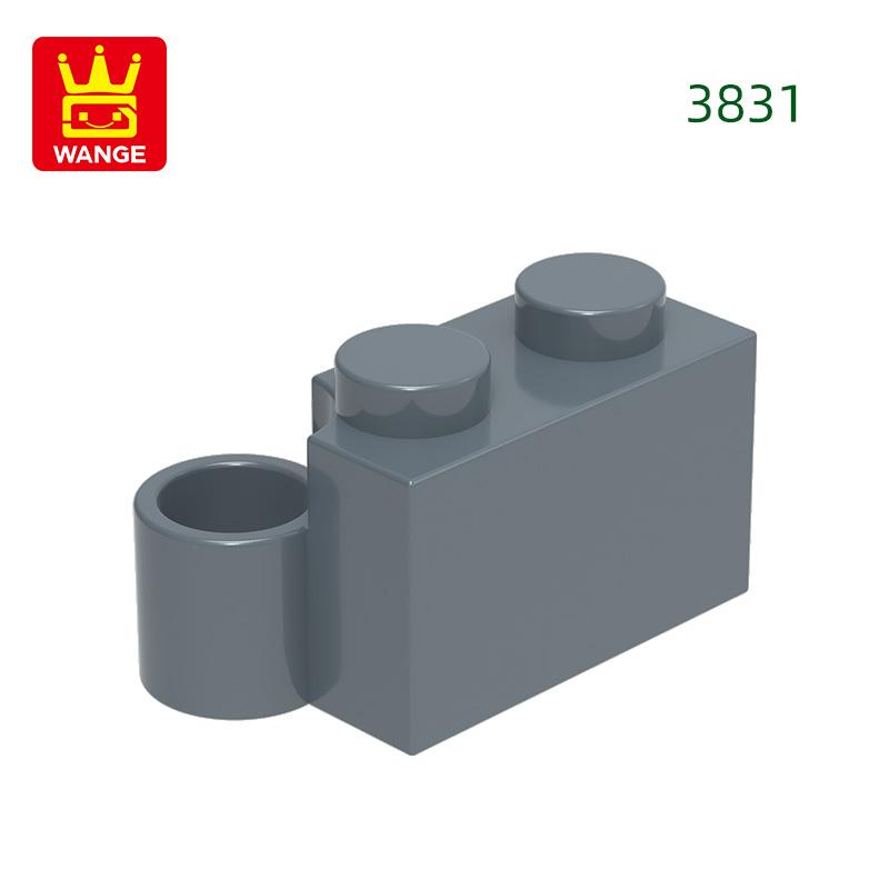 Non-Toxic 122Pcs/Lot 3831 Hinge 1X2 Lower Part Building Blocks Moc Technical Accessories Compatible With Brick Children Toys Gift Box