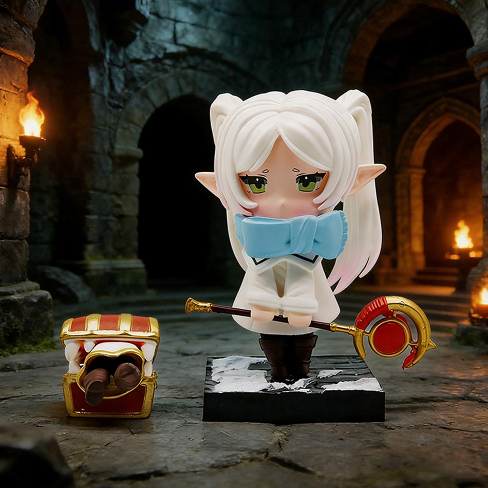 New Anime Frieren 4-13.5Cm Action Figures Pvc Statue Desktop Ornamen Collection Statue Model Decoration Room Desk Toys Children