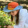 Travel Bucket Hats Casual Big Brim Sun Protection Quick Drying Camping Bucket Hats Retro Adjustable Color Matching Hiking Caps