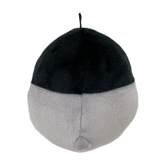[BESTEVER] Fluffy Egg Ball Chain Plush Toy Penguin 46165