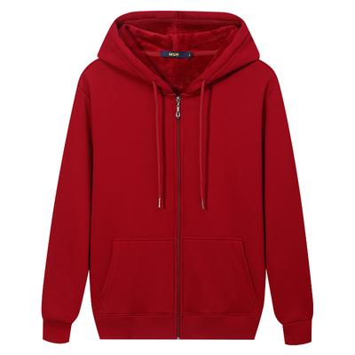 Podzimní a zimní plus Pánská ležérní móda Sportovní mikiny na zip
