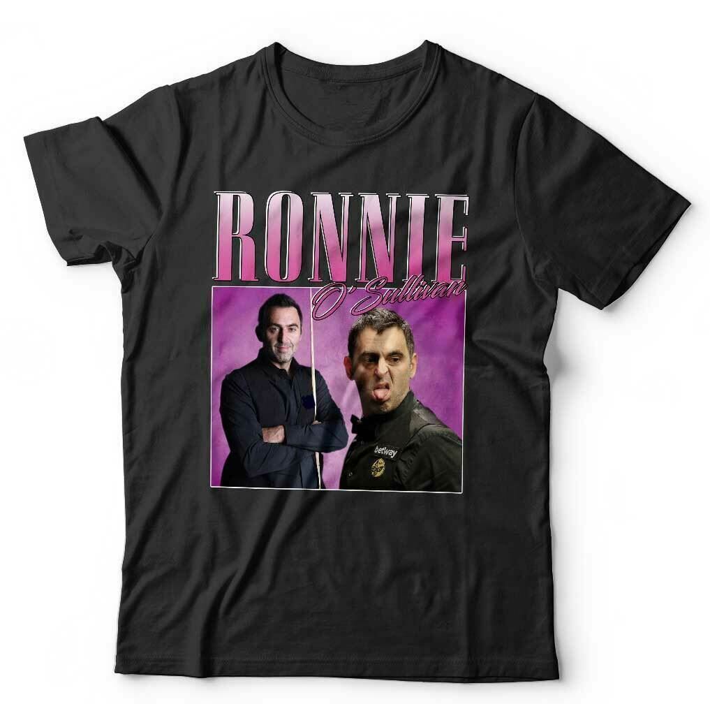 Ronnie O Sullivan Appreciation Tshirt Unisex Homage Throwback Snooker Funny L